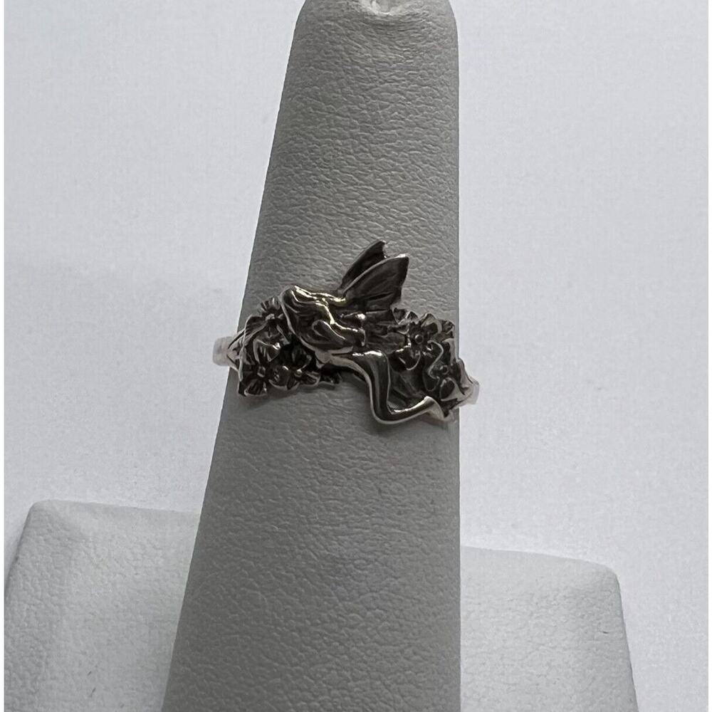 925 Sterling Silver "Fairy" Ring Size 6